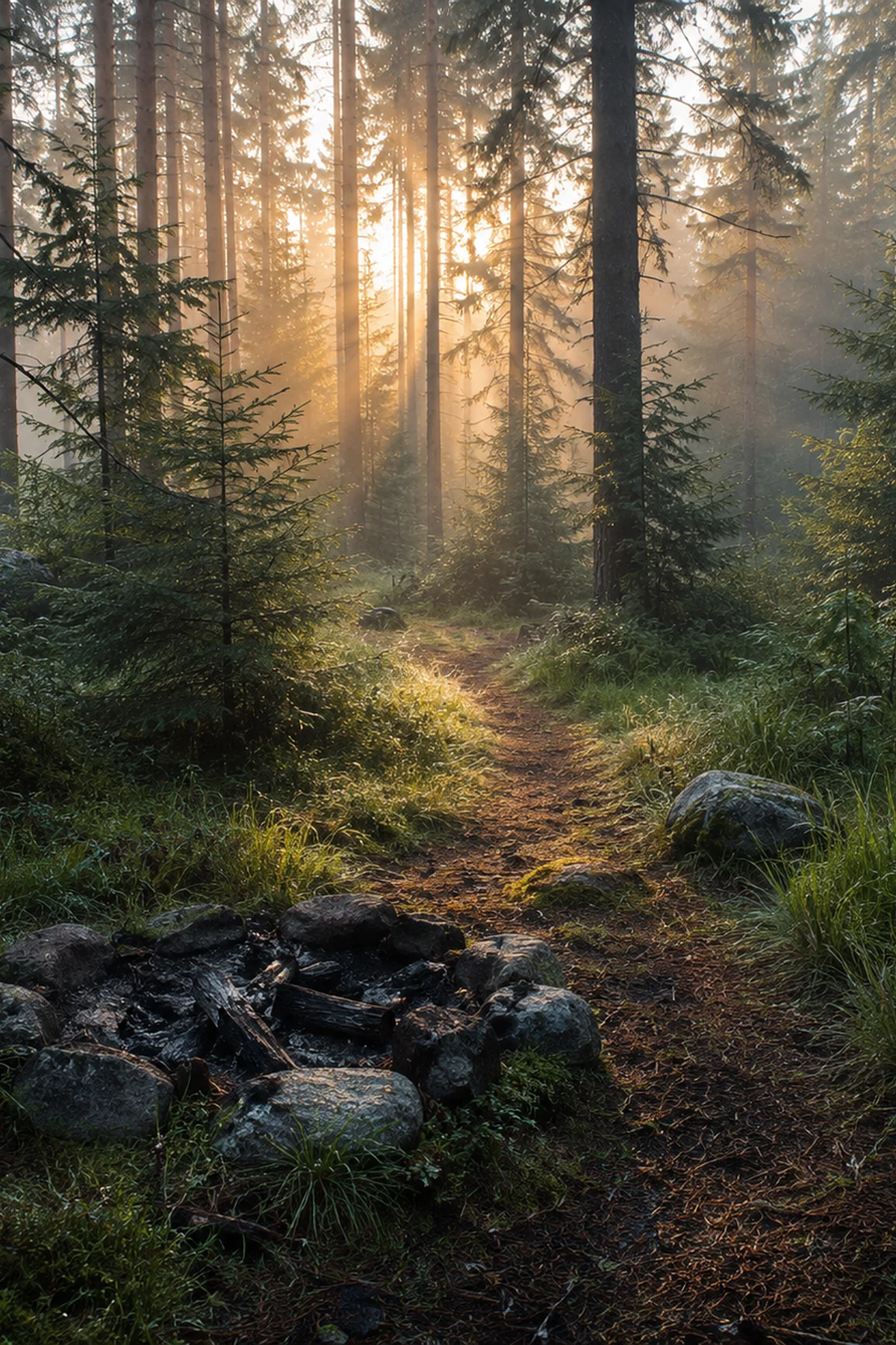 Forest morning mix artwork